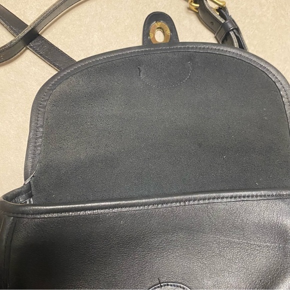 Coach Bag Black Vintage Devon Shoulder Bag- Restored - Picture 14 of 17